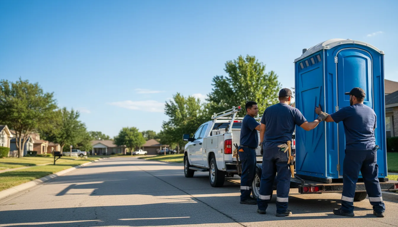Portable Toilet Rental in Pittsburg, TX near me